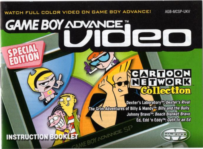 Cartoon Network Collection: Special Edition [AGB-MCSP-UKV] Manual : Majesco  : Free Download, Borrow, and Streaming : Internet Archive